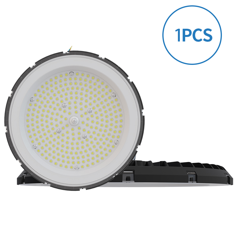 1 Pack UFO LED High Bay Light 100W/150W/200W SMD3030 Chip 50000H Lifespan for Garages Workshops - High Bay LED Shop Lighting