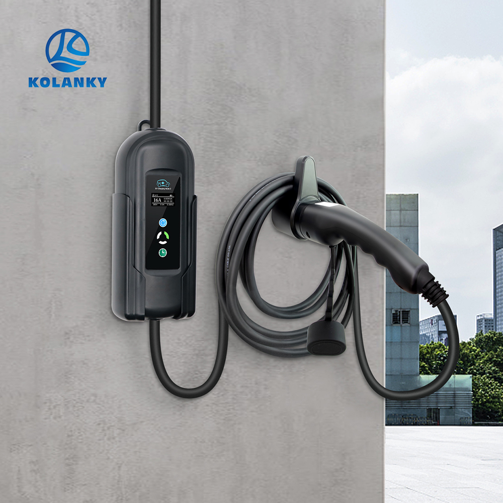 EV 充電器タイプ 2 プラグホルダーウォールボックスブラケットケーブル絡みフック電気自動車アクセサリー