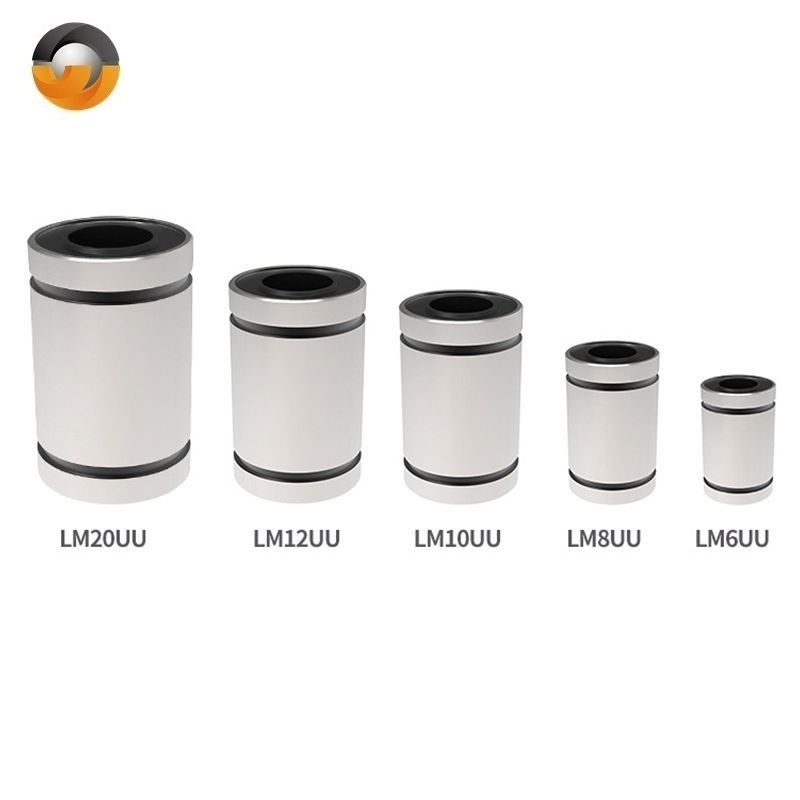 4 個 LM LUU リニアモーションベアリング LM20LUU LM16LUU LM13LUU LM12LUU LM10LUU LM8LUU LM6LUU ABEC-7 ロングタイプリニアベアリング