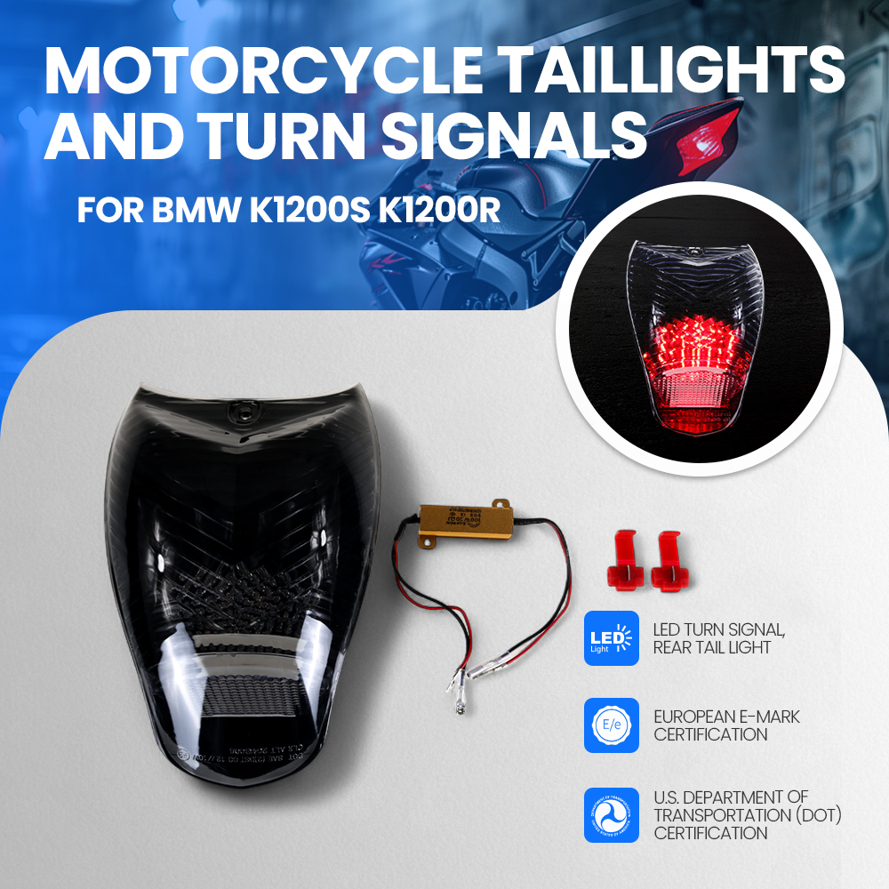 テールライト K1200R オートバイ LED ターンシグナル信号テールライトテールライト BMW K1200S K1200R