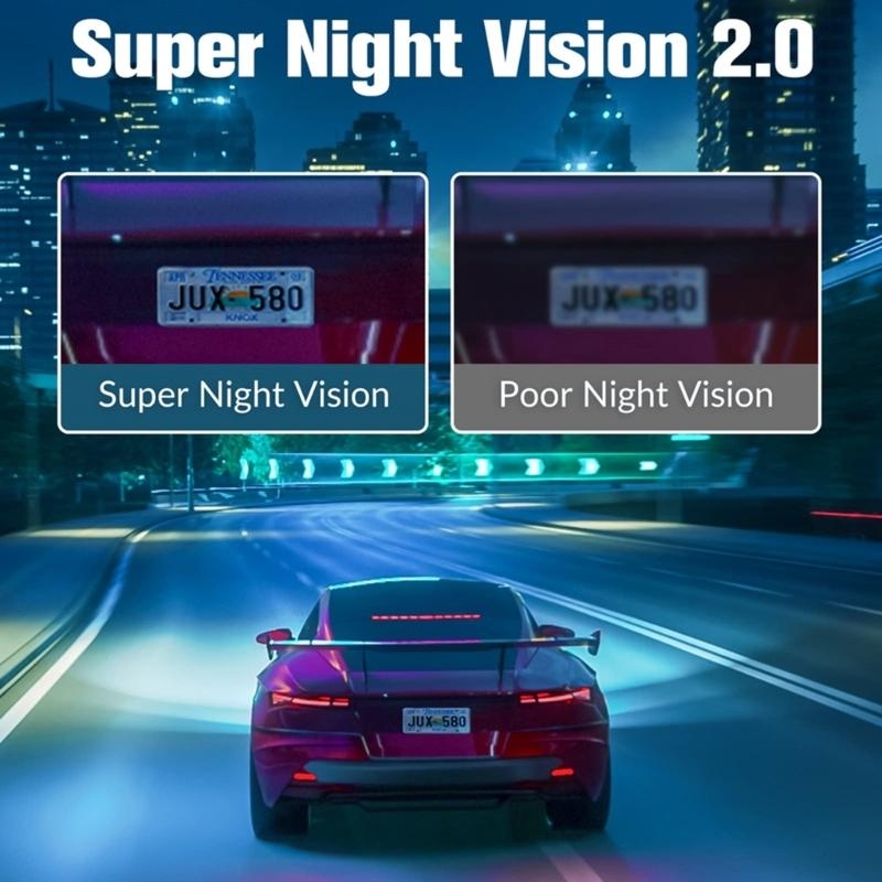 Y9UC ビデオレコーダー ダッシュカム フロント リアおよびインサイド 3 レンズカメラ ミラー DVR