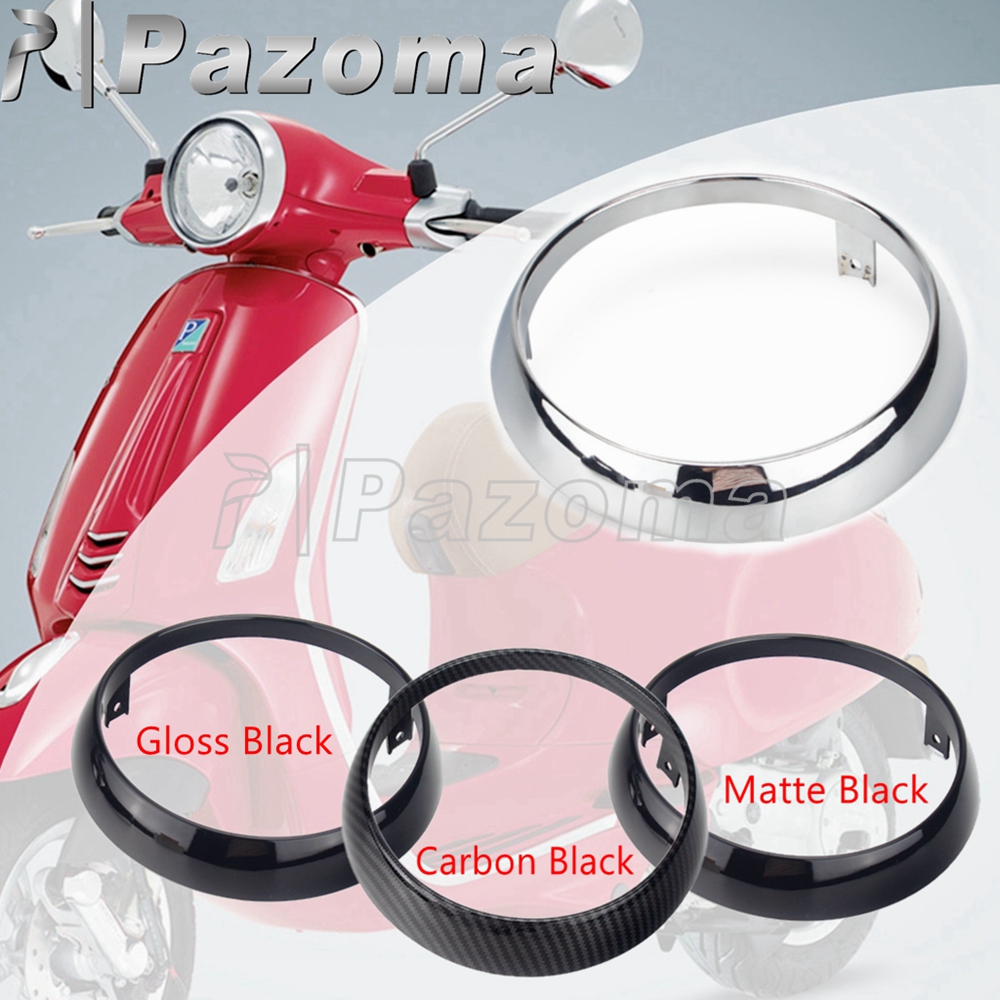 4 色オートバイエッジヘッドライトカバープラスチックヘッドランプガードプロテクターフレームプリマベーラ 125cc 150cc プリマベーラ 2takt 4T 2V 4V