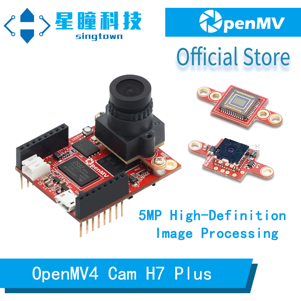 OpenMV Cam H7 Plus 正規 SingTown -5MP 高精細画像処理機械学習スマートカメラロボティクス OpenMV4 H7 Plus