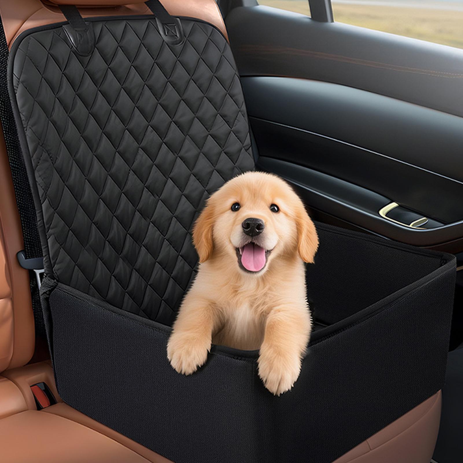 大型防水カーシート犬用ブースタークッションプロテクターキャリアベッドバリア後部座席トラック猫子犬 Suv