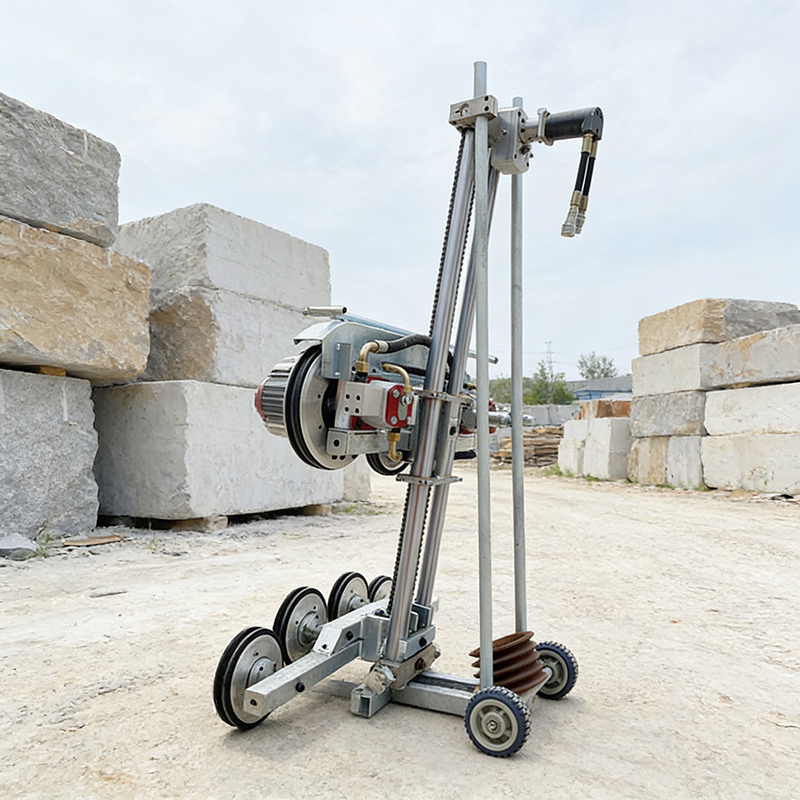 Portable Diamond Wire Saw Concrete Cutter for Wall Beam and Column Removal in Building Renovation with Low Vibration Operation