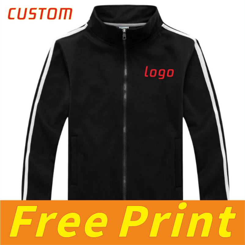 Customized logo logos for men's and women's outdoor sportswear, spring and autumn cardigans, jackets, personalized customization