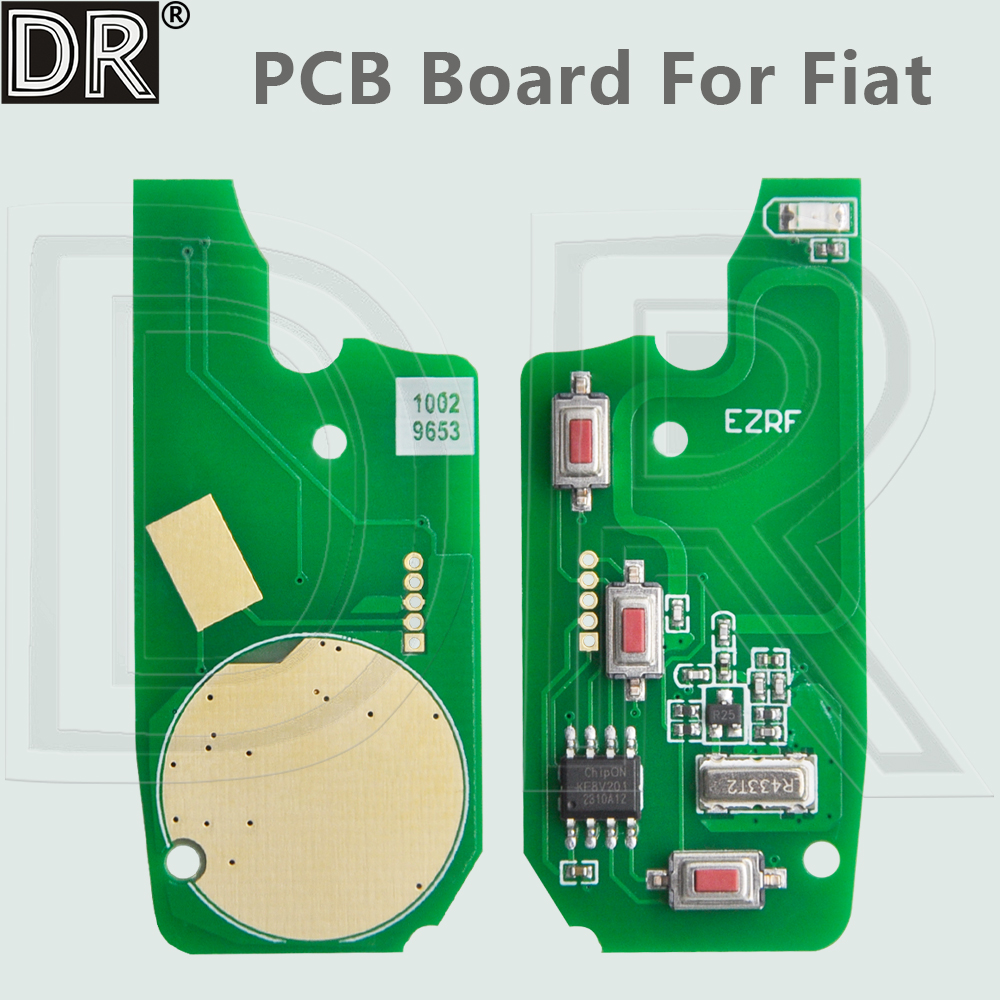 DR 433MHz マレリ BSI 車リモートキー PCB ボードフィアットパンダアイデア Punto Stilo Ducato Bravo Liena 用