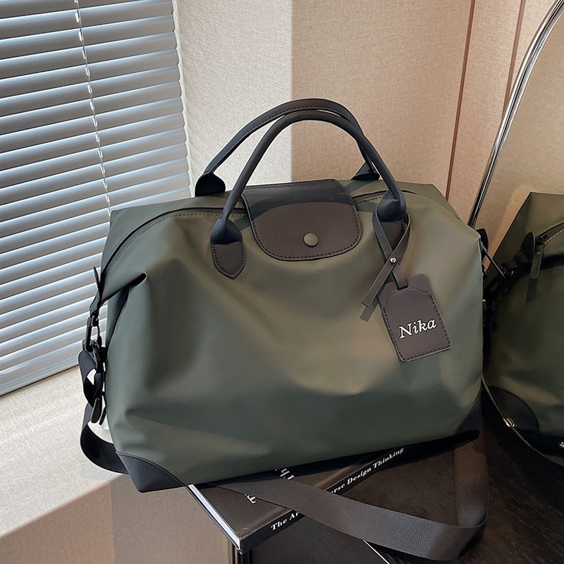 1 個大容量軽量旅行ダッフルバッグファッションポータブルハンドバッグ短期旅行荷物ジム収納トート