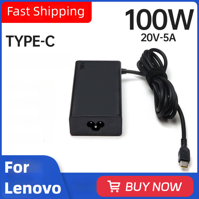 20V 5A Type-C 100W USB C ラップトップ充電器 AC アダプタ Lenovo Idea Pad5 Pro16 電源 ADL100YLC3A ADL100YDC3A