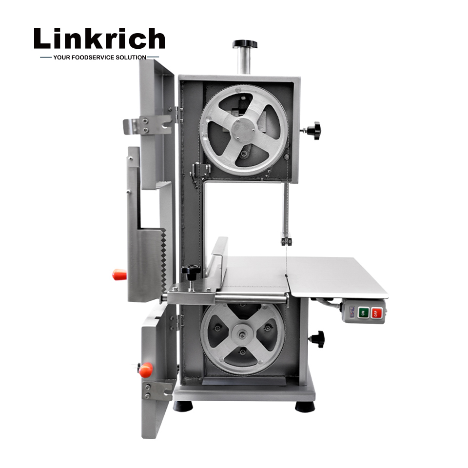 Linkrich 商業電気肉屋冷凍肉骨鋸切断機鶏肉牛肉ヤギカッターレストラン肉加工