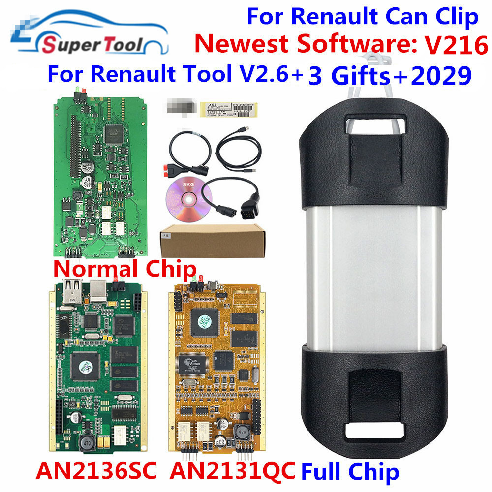 缶クリップ V216 診断インターフェイスルノー缶クリップ 212 ゴールド PCB V178 NEC リレー AN2131QC AN2135SC フルチップ再プログラム V191