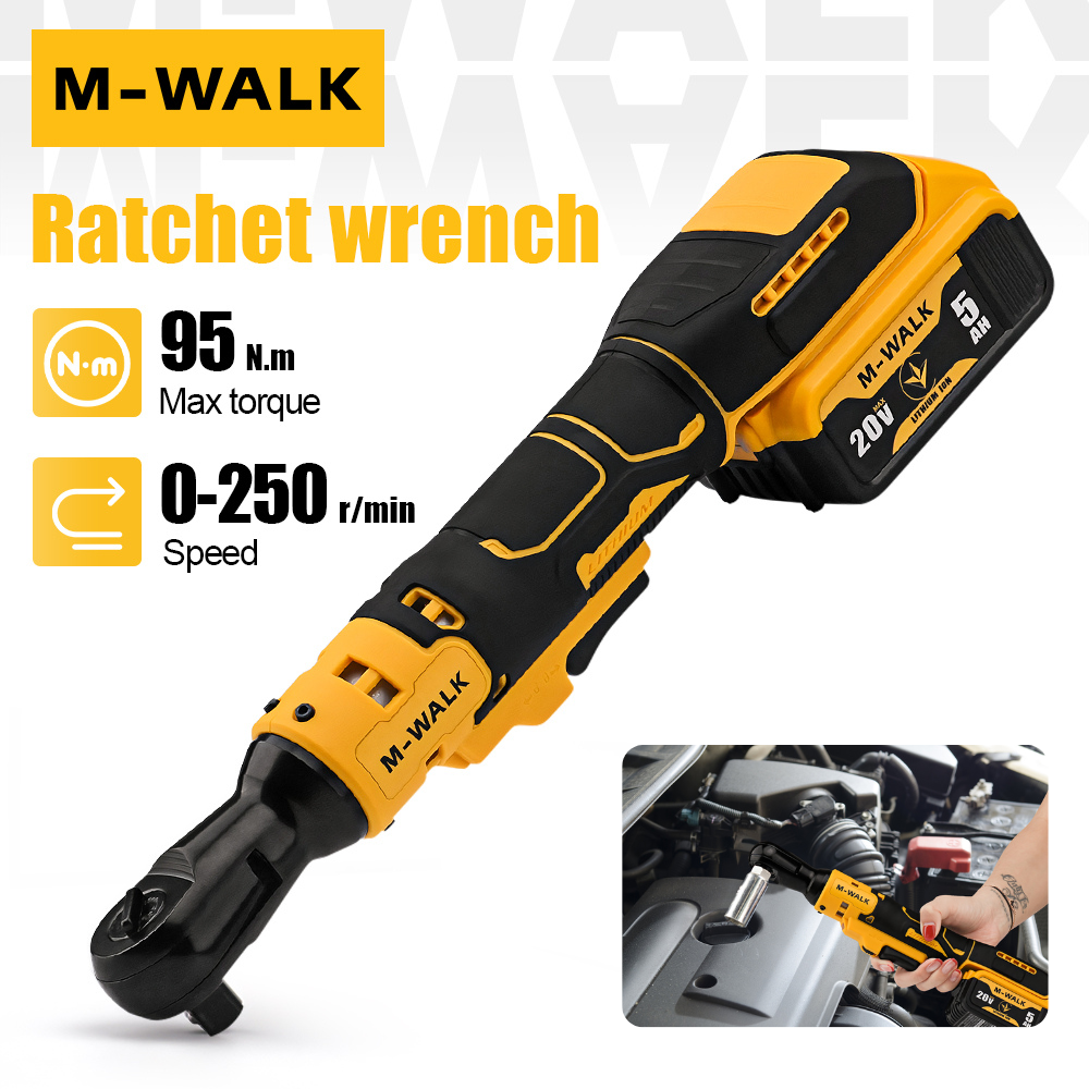 電動ラチェット直角レンチ 1/2 インチコードレス可変速ナット除去レンチ電動ツール Dewalt 20V バッテリーピン