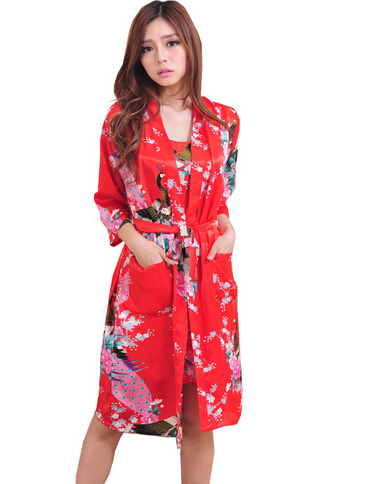 1 セット女性パジャマレーヨンセクシーな下着ランジェリードレスローブナイトガウンを Freeshipping