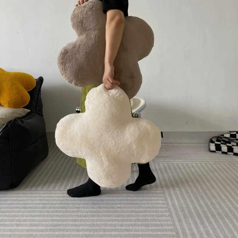 クリエイティブアートぬいぐるみ人形アートフラワースローピローオフィス学生シートピロー出窓フロアクッション