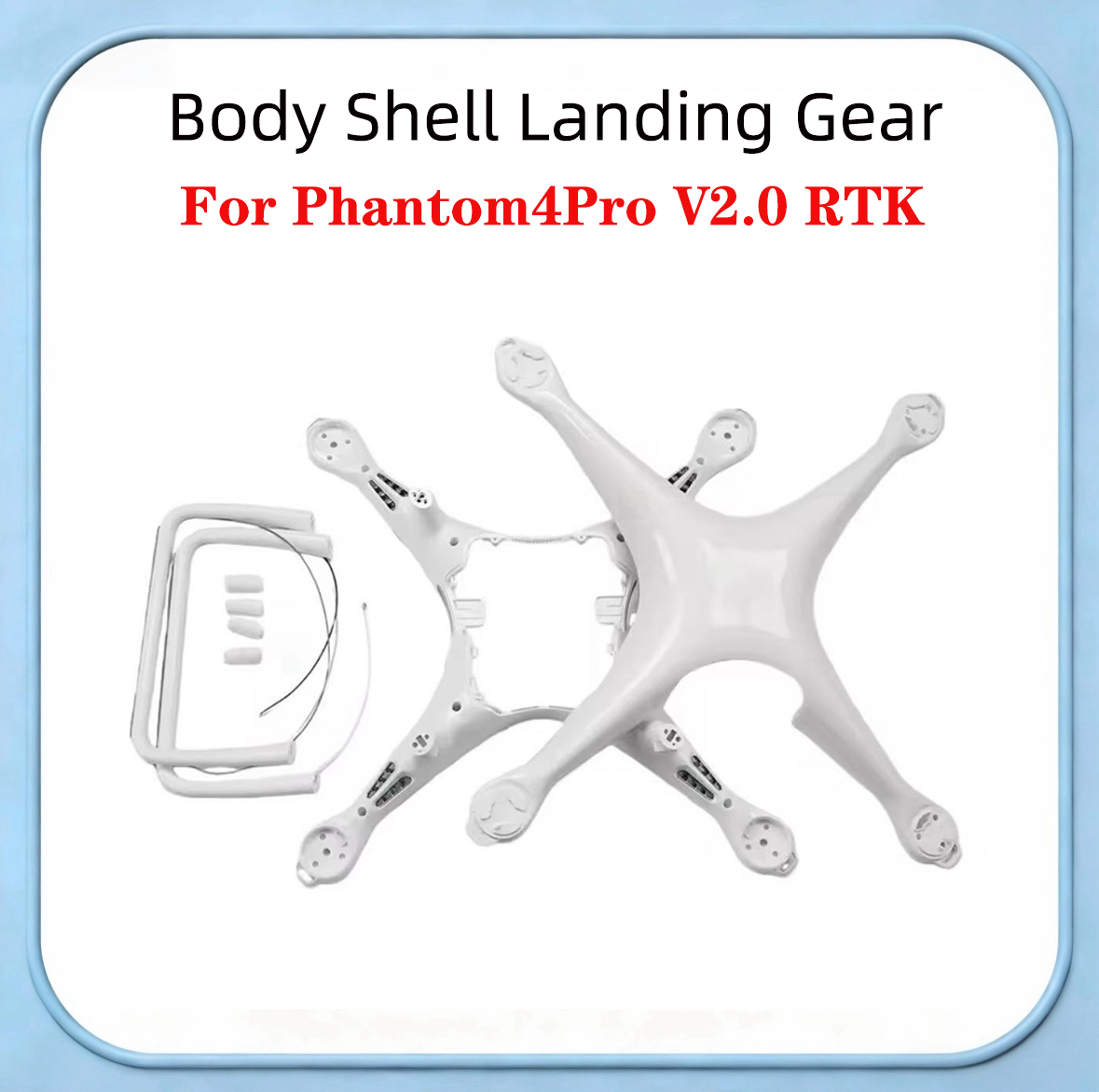 DJI Phantom 4 PRO/4ADV ボディシェル交換用アッパーカバーミドルフレーム着陸装置 Phantom 4 Pro 修理部品