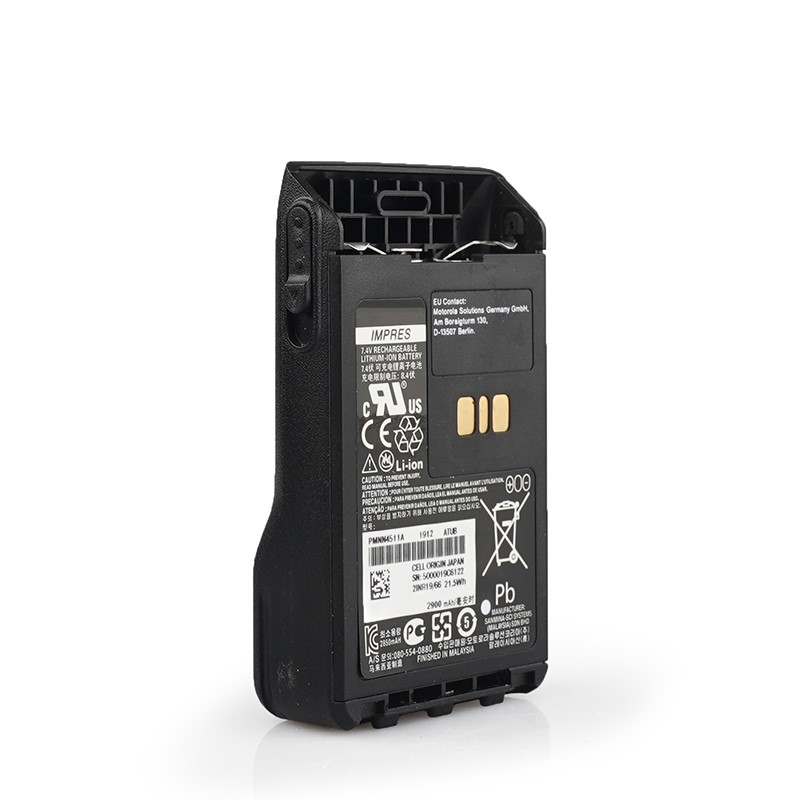 7.4V/2900mAh リチウムイオン充電式防爆トランシーバーバッテリー PMNN4511A モトローララジオ XIR E8628/8608i/8620 用