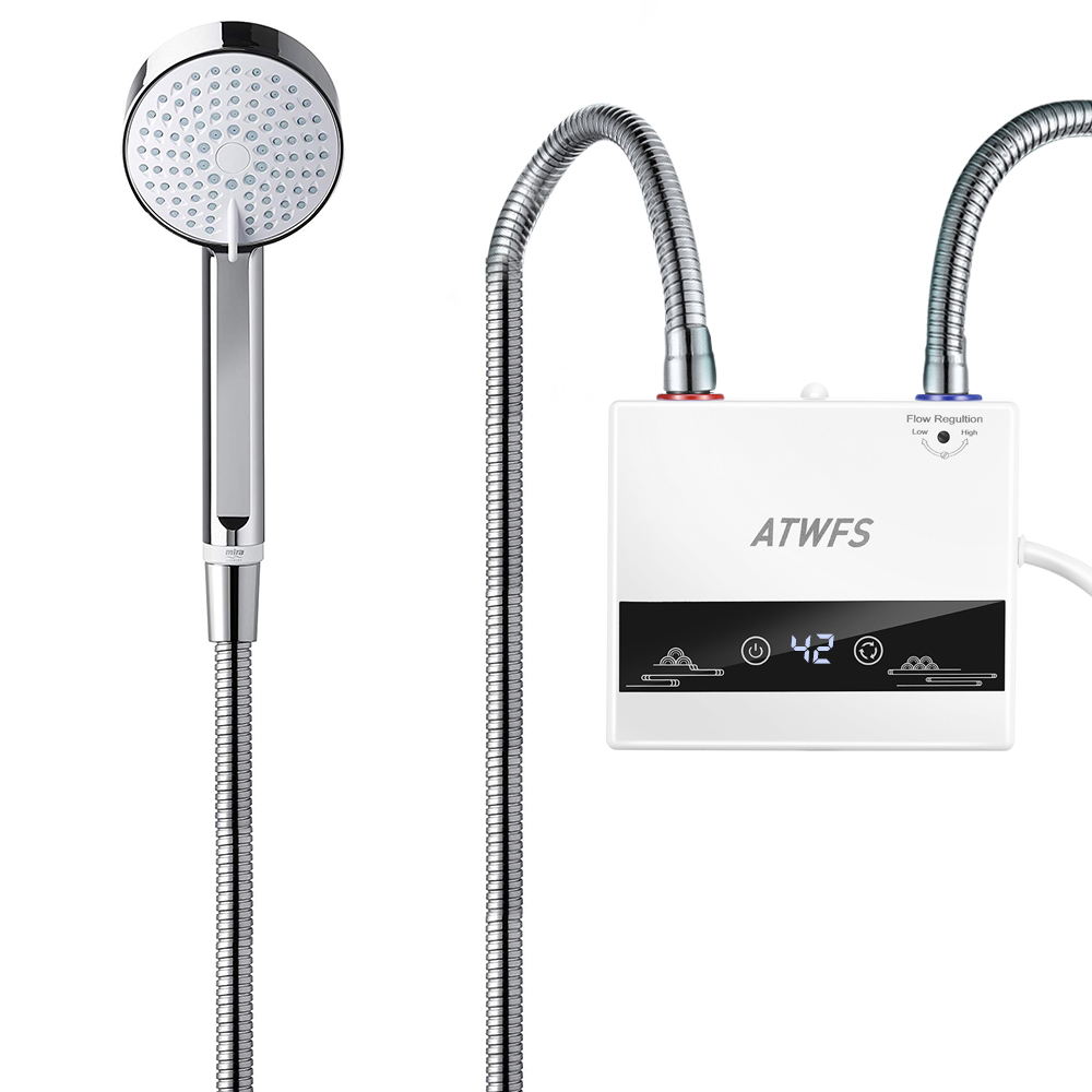 インスタント電気温水器 220V タンクレス給湯器浴室温水シャワーとキッチン蛇口家庭暖房用