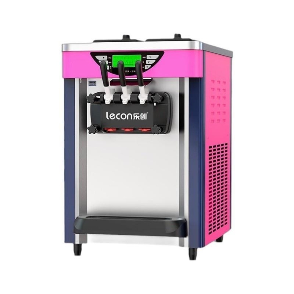 商業ソフトクリームマシン 6.8-8.4 ガロン/H 2.1 ガロンホッパー 1500-2300 ワット LCD パネルパフィングアラーム商業カスタマイズ