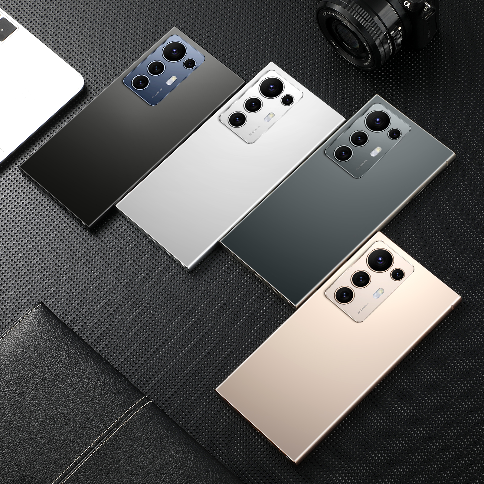 2026 新しい人気の 5 グラムスマートフォン S24ultra グローバルロック解除 Android 13 6800mh メインカメラ格安ゲーム電話