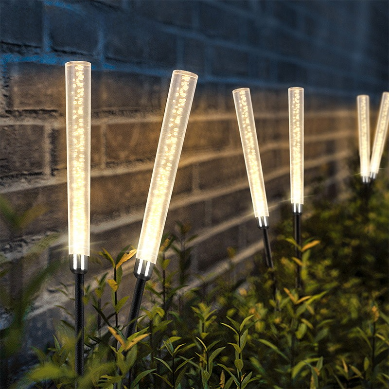 新しいスタイルの太陽光発電の芝生ライト屋外の庭や中庭の装飾のための小さな中庭や庭園のためのアンビエント照明