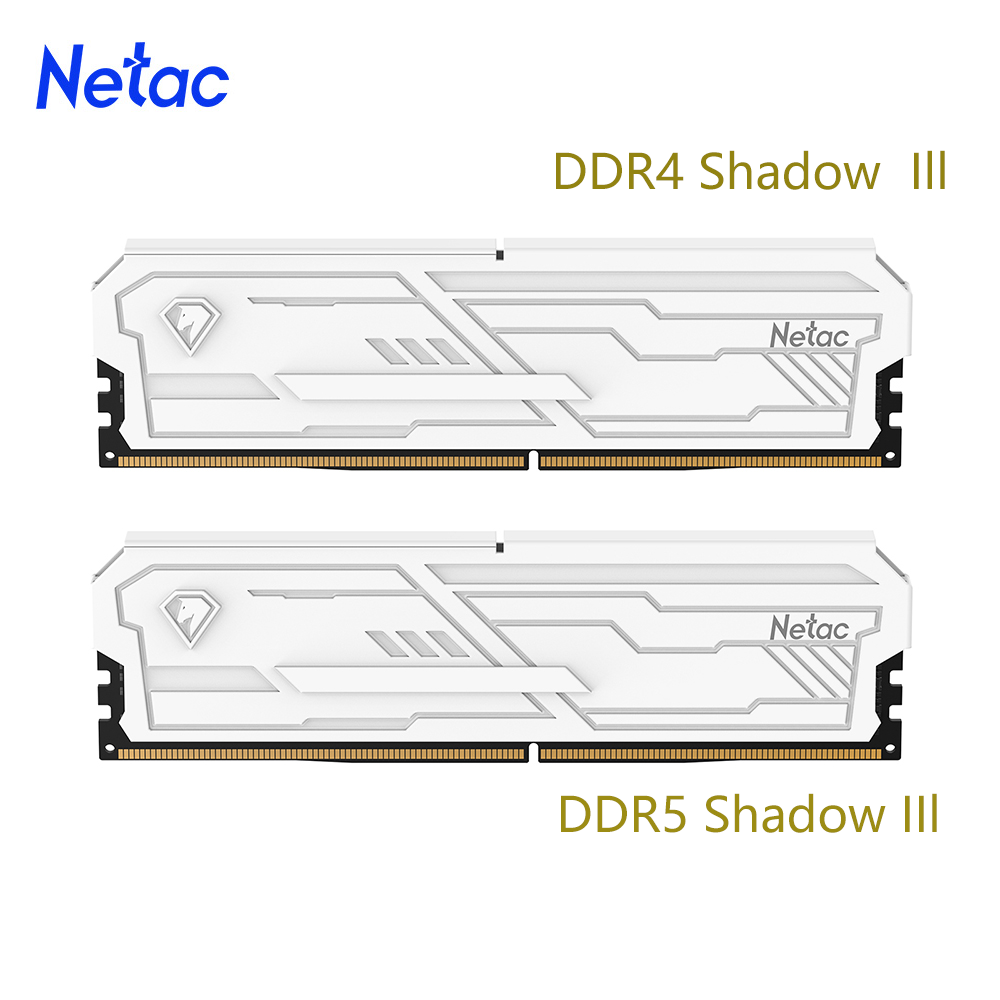 Netac RAM DDR4 メモリ 8G 16G 8GX2 16GX2 3200MHz 3600MHz DDR5 4800MHz 5600MHz RAM UDIMM 高品質IC 288ピン デュアルチャネル