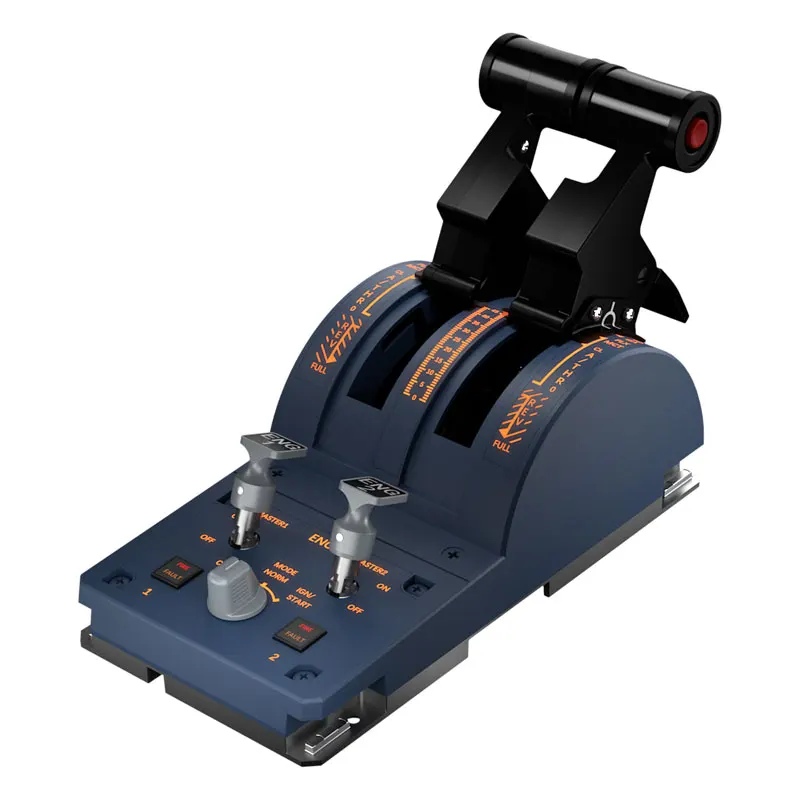 WINWING URSA MINOR 32 メタル フライト シミュレーター スロットル/32 PAC 空力構成 X-Plane MSFS 用メタル パネル