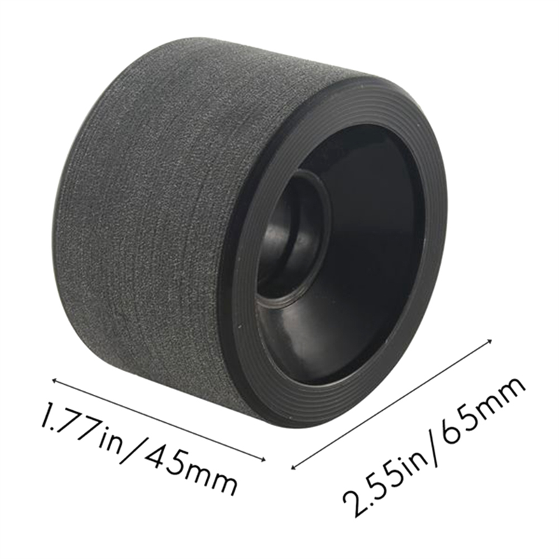Highly Recommended.4 PCS Skateboard Wheels Black