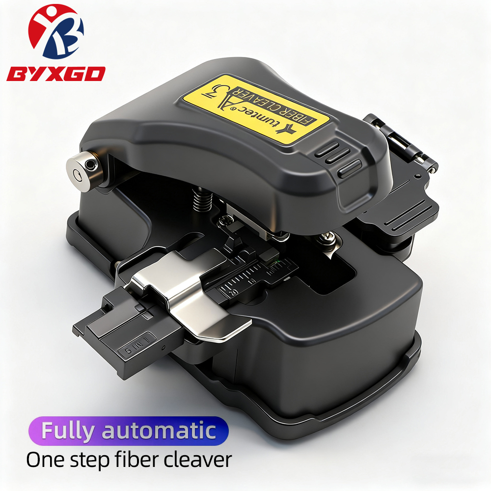 BYXGD A3 光ファイバークリーバー FTTH 光ファイバーカッターチタン合金 1 ステップ精度 SM/MM ファイバー切断ツール