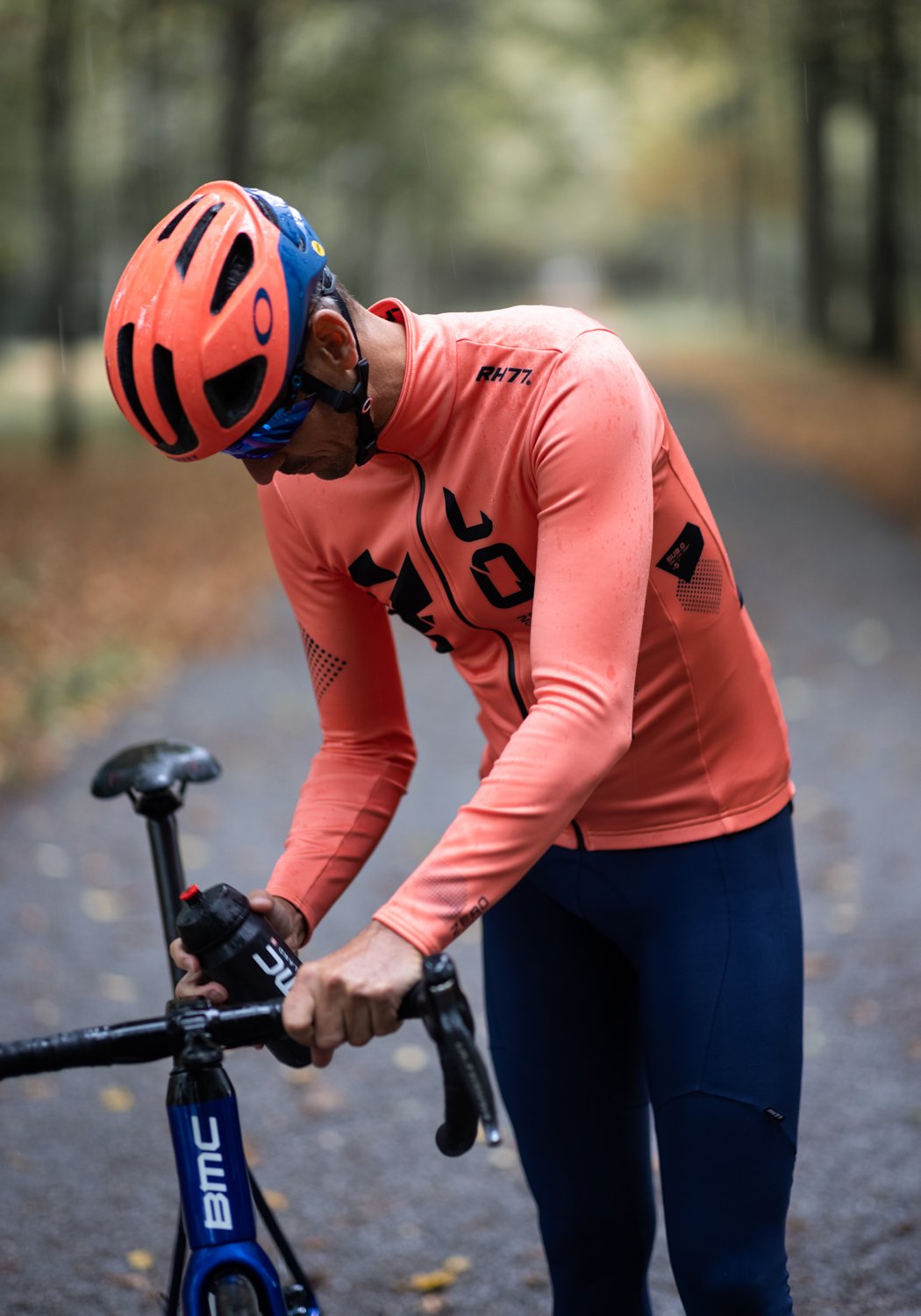 Rh77 サイクリングウェア新冬サーマルフリースジャージ長袖 Radtrikot サイクル服男性ロードバイクアパレル低価格レプリカ
