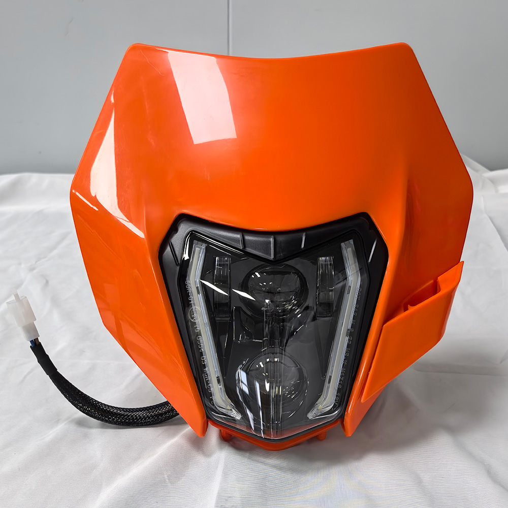 KTM EXC EXC-F 125 150 200 250 300 350 400 450 500 XC-W XCF-W 2014-2023 ランプフリーライドオートバイ LED ライトアセンブリ DOT/E24