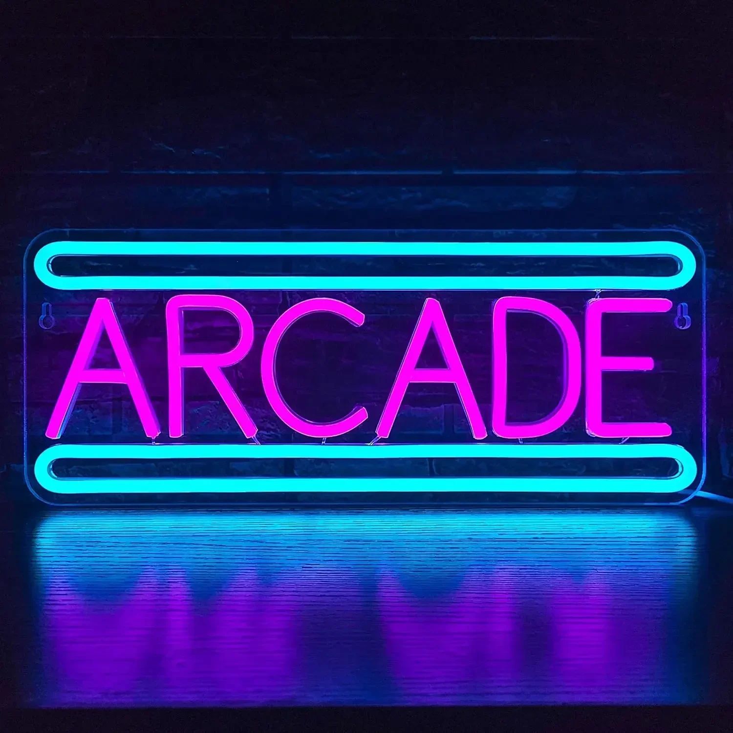 アーケード LED ネオンサイン アーケード ネオンライト 壁装飾 ゲームルーム ビジネス ゲームルーム 誕生日パーティー ギフト 子供用 USB 電源