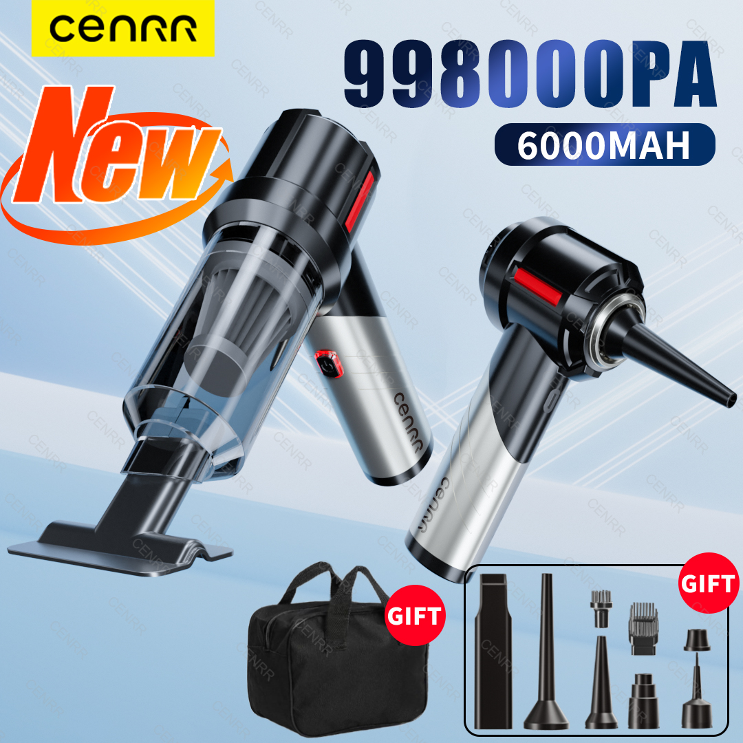 CENRR 998000PA 車の掃除機ミニポータブルハンドヘルド掃除機コードレス強力な吸引家電車のクリーナー