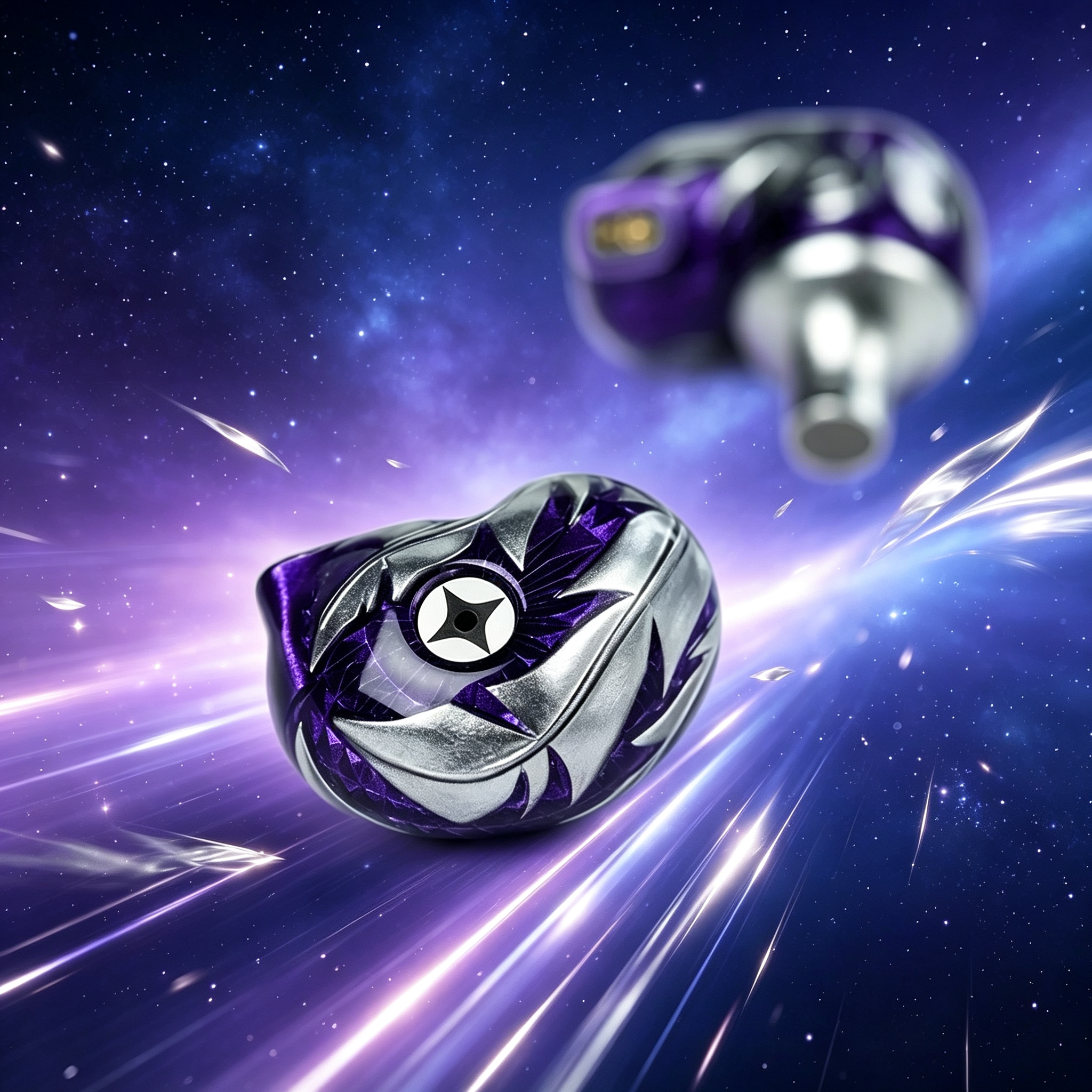ARTPICAL×GOSHEN Beyond Silver Wing デュアルマグネティックダイナミックイヤホン 20Hz-40kHz 2pin 0.78mm 4.4バランスプラグ搭載