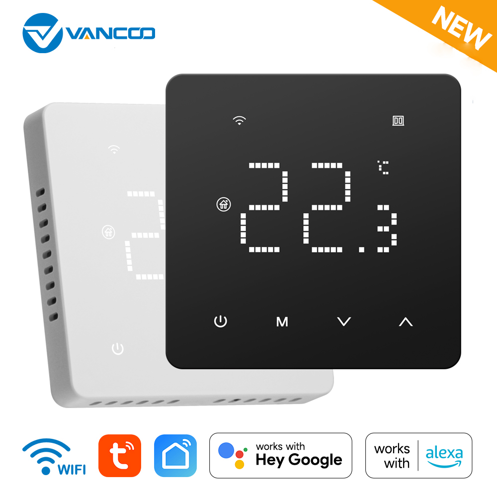 16A/3A Warm Electric/Water Heating/Gas Boiler WiFi Thermostat Daily Programmable Smart Temperature Controller ﻿