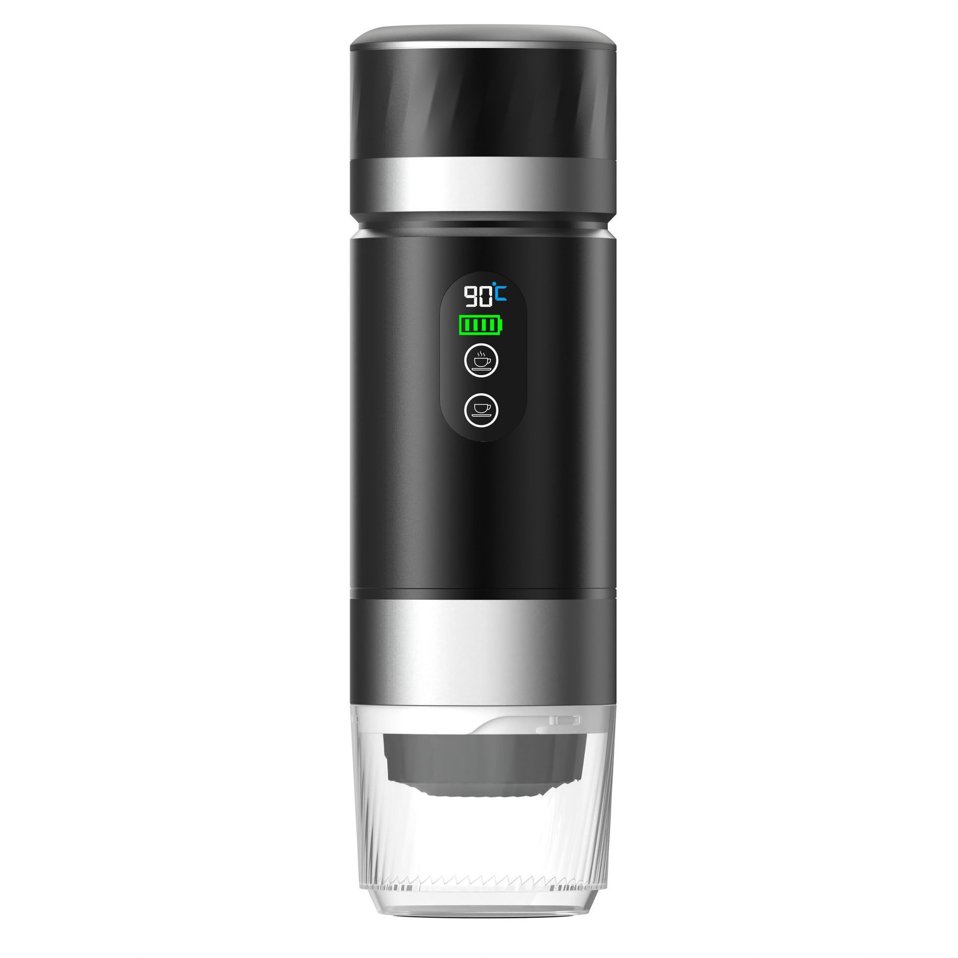 取り外し可能なバッテリー付きポータブルカプセルコーヒーマシン、電気小型ワイヤレス加熱コーヒーマシン、屋外旅行ホーム