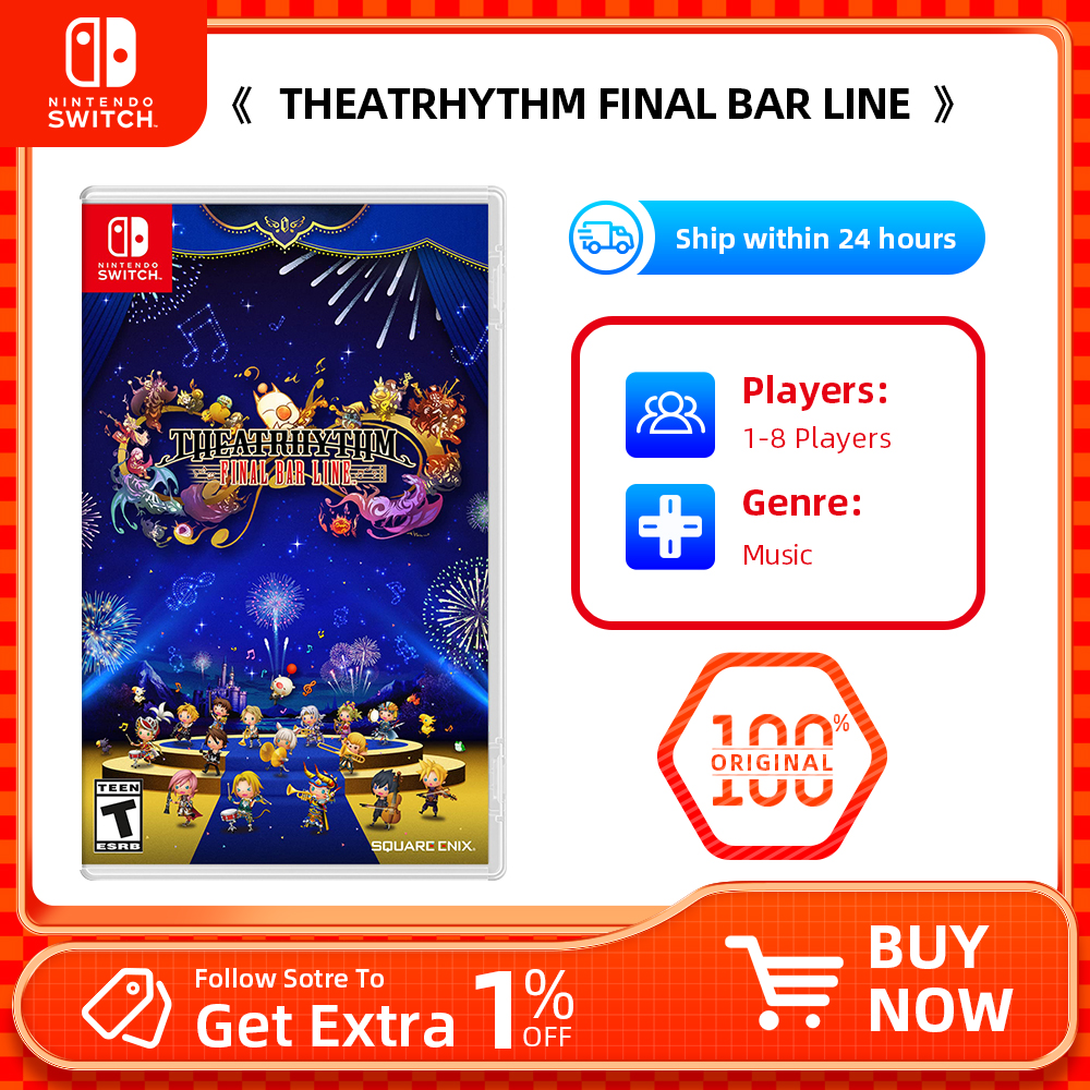Nintendo Switch -THEATRHYTHM FINAL BAR LINE- ゲームフィジカルカセット