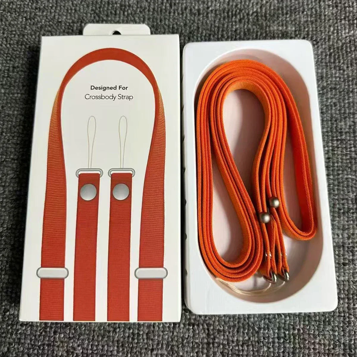 オリジナル調節可能な電話ストラップ紛失防止クロスボディストラップユニバーサル取り外し可能なネック回転可能な電話テザーキーホルダーチェーンロープ