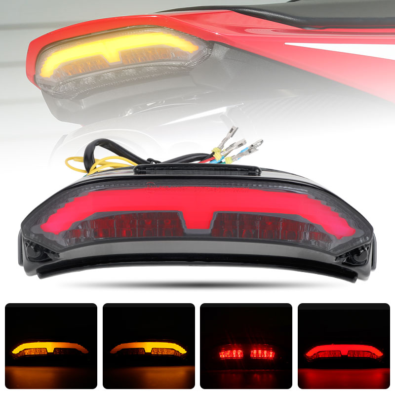 3 で 1 E11 ドットマークオートバイ LED テールライトホンダ CBR600RR CBR 600RR 2013 -2024 リア LED ブレーキターンシグナル点滅ランプ