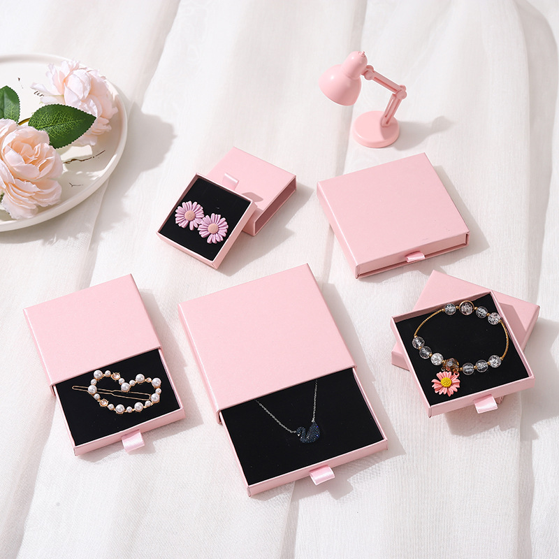 ギフトボックス10点セット ジュエリーボックス アクセサリー収納ボックス 小箱 プリントロゴでカスタマイズ可能