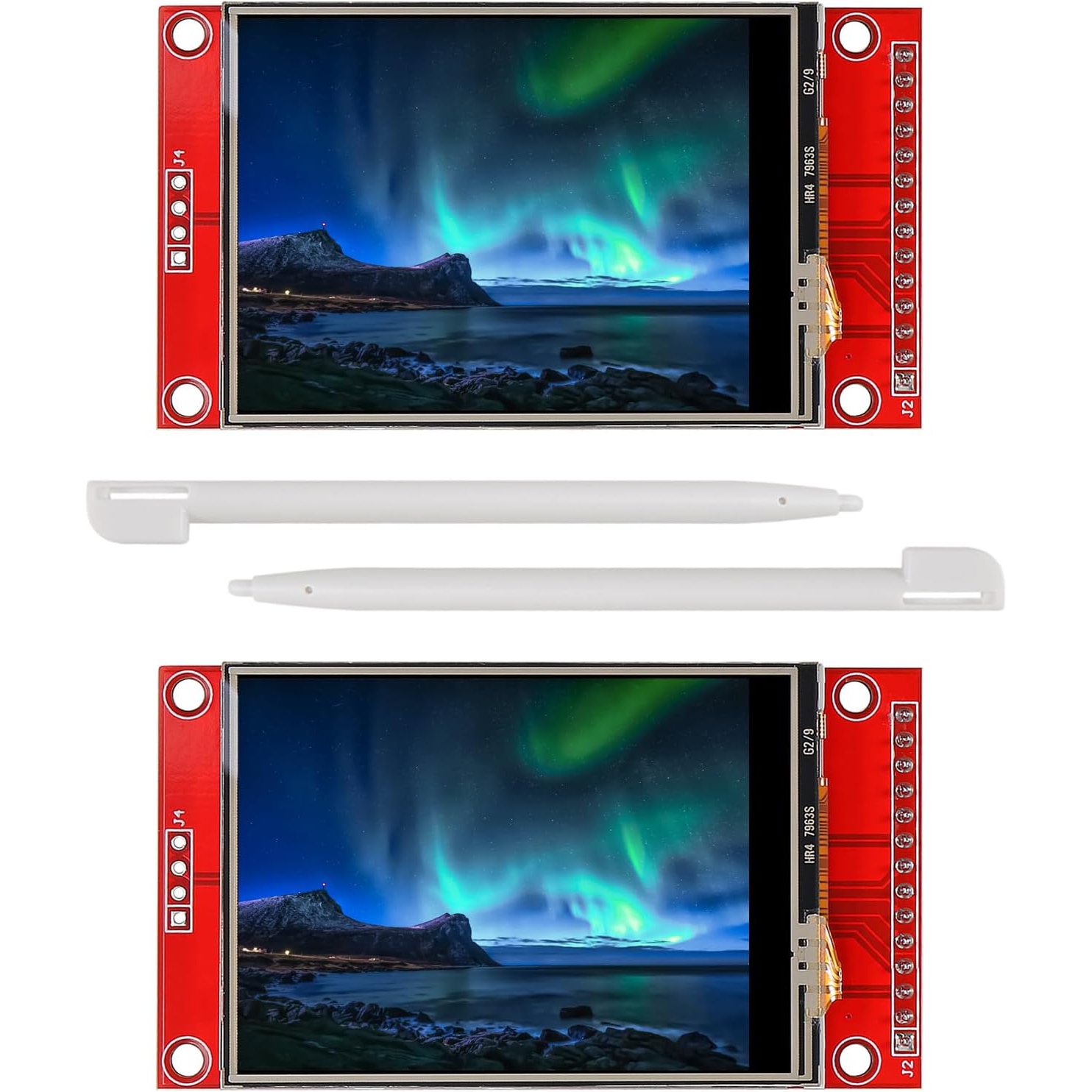 2.8 インチ TFT LCD タッチスクリーンシールドディスプレイモジュール 320x240 SPI シリアル ILI9341 タッチペン付き/なし Arduino R3/Mega2560 用