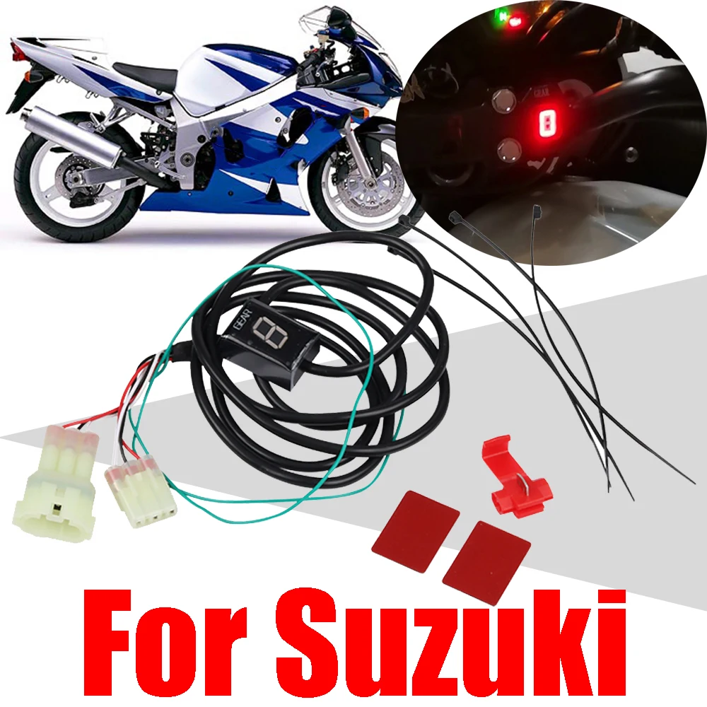 オートバイギアインジケータースズキ GSX-R750 GSX-R600 GSXR750 GSXR600 GSXR 750 GSX-R 750 600 アクセサリーギア表示メーター