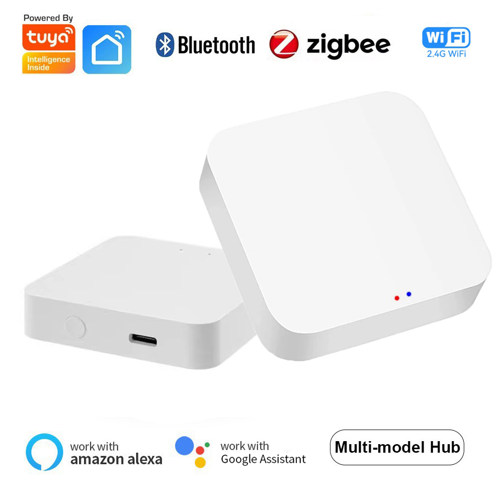 Tuya Smart LifeAPP マルチモード ゲートウェイ ZigBee Bluetooth ワイヤレス ハブ リモート コントローラー ブリッジ Alexa Google ホーム経由の音声制御