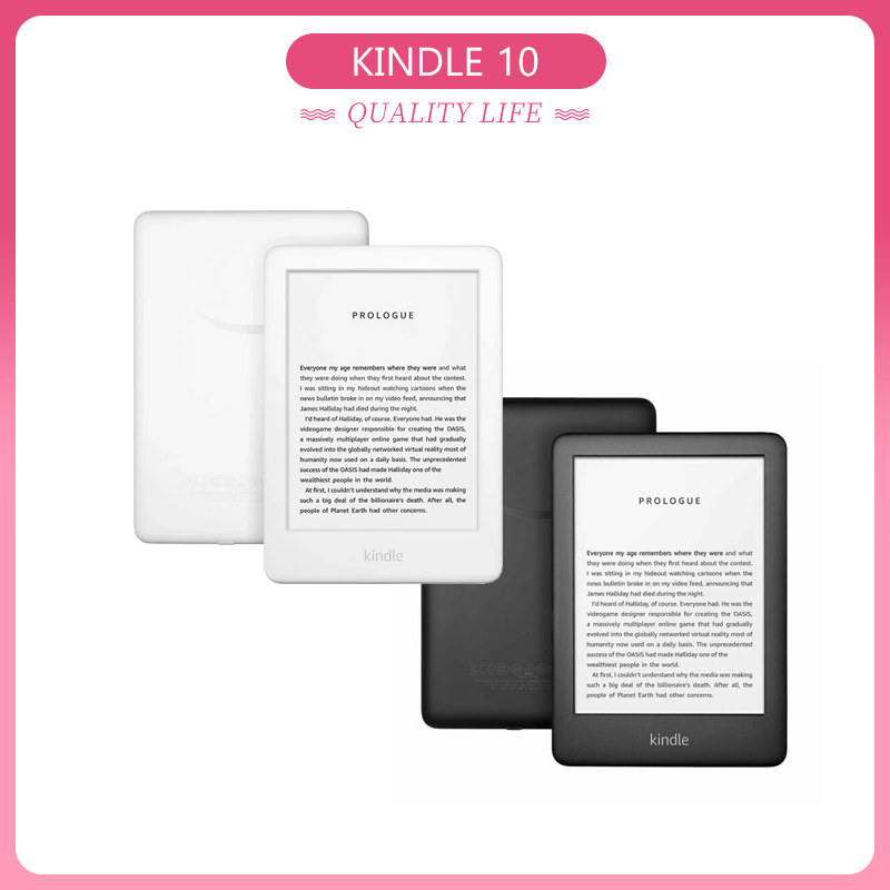 中古 Kindle 第10世代 4GB ホワイト 電子書籍リーダー 電子ブック タブレット WiFi 2019年モデル