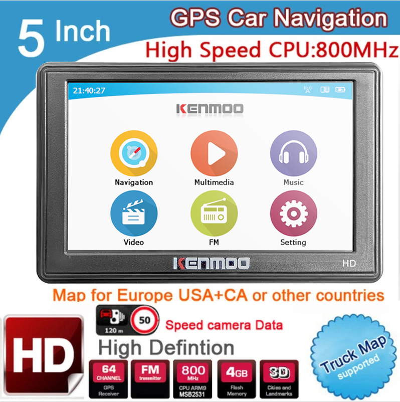 5 インチ HD GPS ポータブル ナビゲーション 2026 マップ ヨーロッパ ロシア 車 トラック キャンプ キャラバン ナビゲーター Sat Nav 無料生涯アップデート