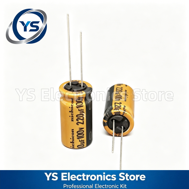 10-100 個 100V220UF ニチコン FW シリーズ 13X25mm Hi-Fi オーディオ電解コンデンサ UFW2A221MPD 220UF100V 100V 220UF オリジナル新