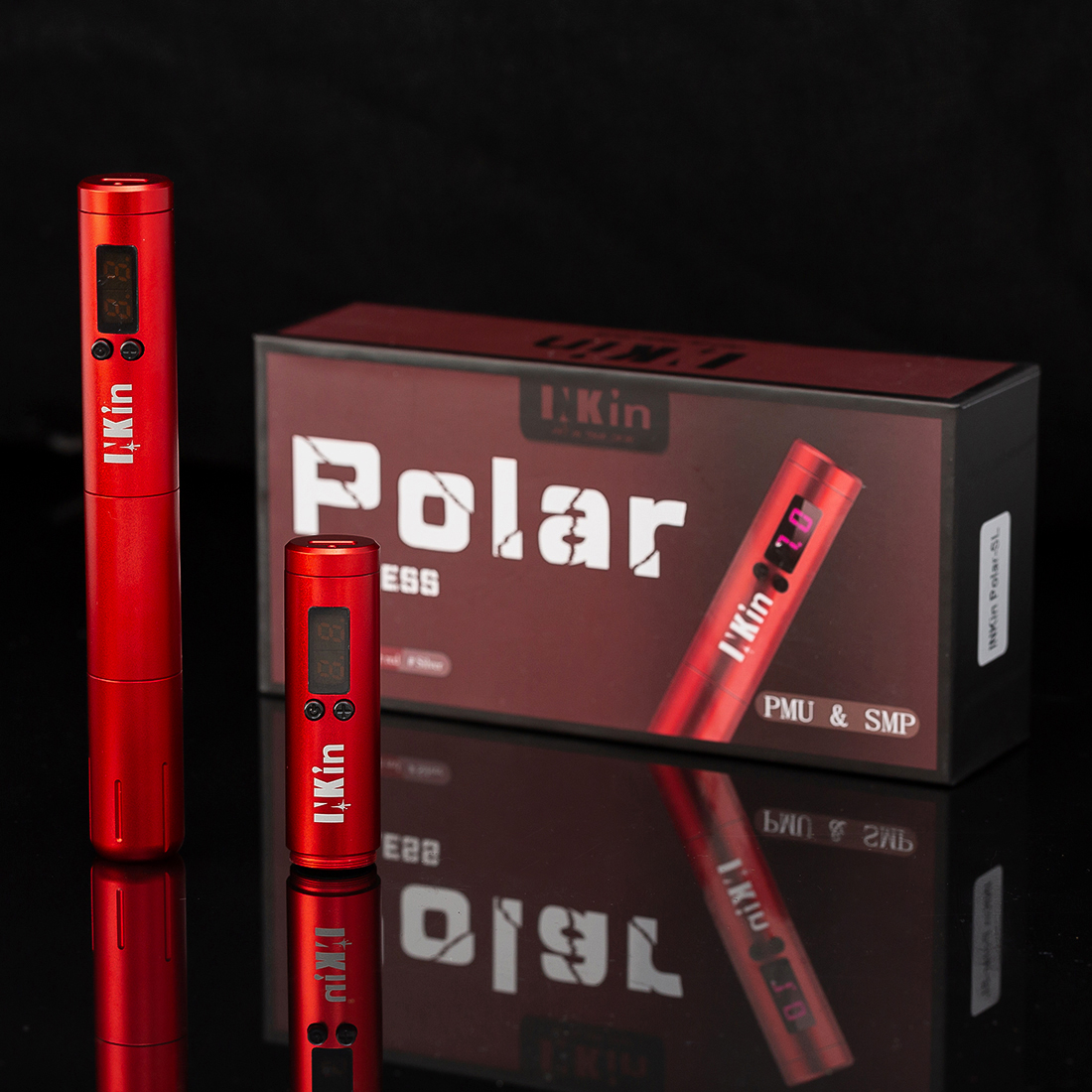 INKin Polar PMU ワイヤレスアートメイクマシンペンロータリータトゥーガン眉毛リップ用