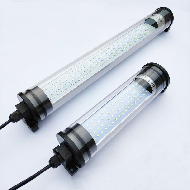 LED 工作機械作業ランプ CNC 旋盤照明ランプタイプ蛍光灯 IP65 防水耐油防水 24V36VDC 220V