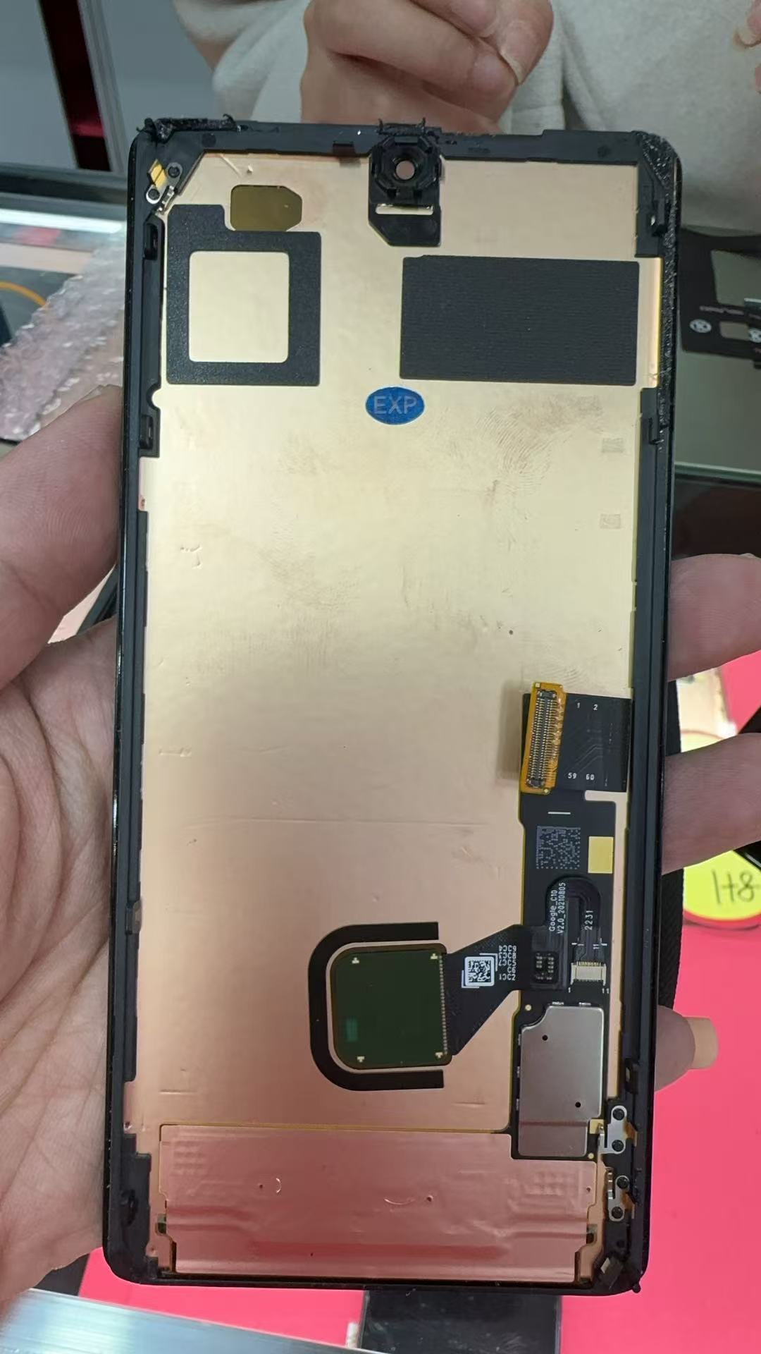 6.7 "AMOLED 焼き付き欠陥あり Google ピクセル 7 プロ LCD 表示画面タッチデジタイザー交換 Google GP4BC GE2AE GFE4J LCD