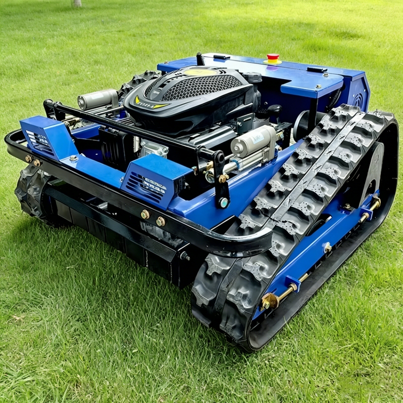 カスタマイズされたリモートコントロール芝刈り機、急な斜面の芝刈り機用カッター、静かな操作、低メンテナンスの庭での使用