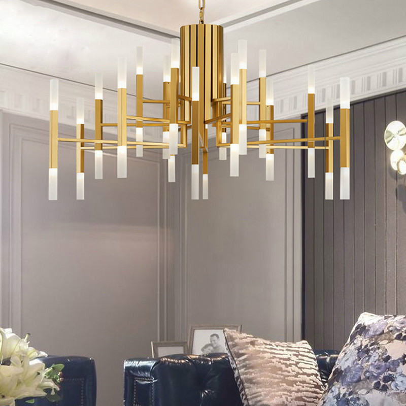 現代のファッションデザイン Led シャンデリアアート装飾チューブ G4 ペンダント吊り下げライトチェーン吊りランプ照明器具部屋用